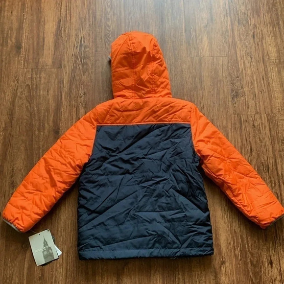LONDON FOG Kids Reversible Jacket Size Large NWT - Picture 4 of 11